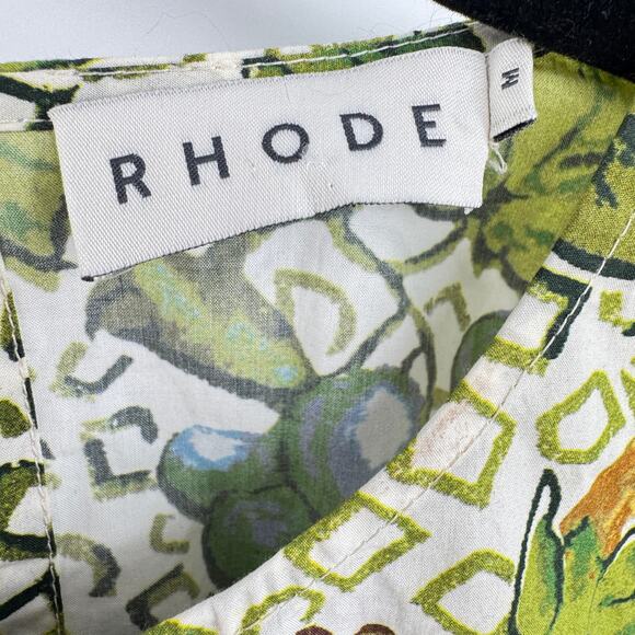 Rhode Women's Highland Orland White Long Sleeve Aeres Mini Dress Size Medium - Picture 6 of 10